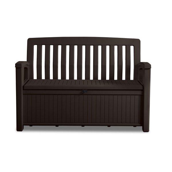 Keter  Patio Storage Bench 60 Gallons Brown