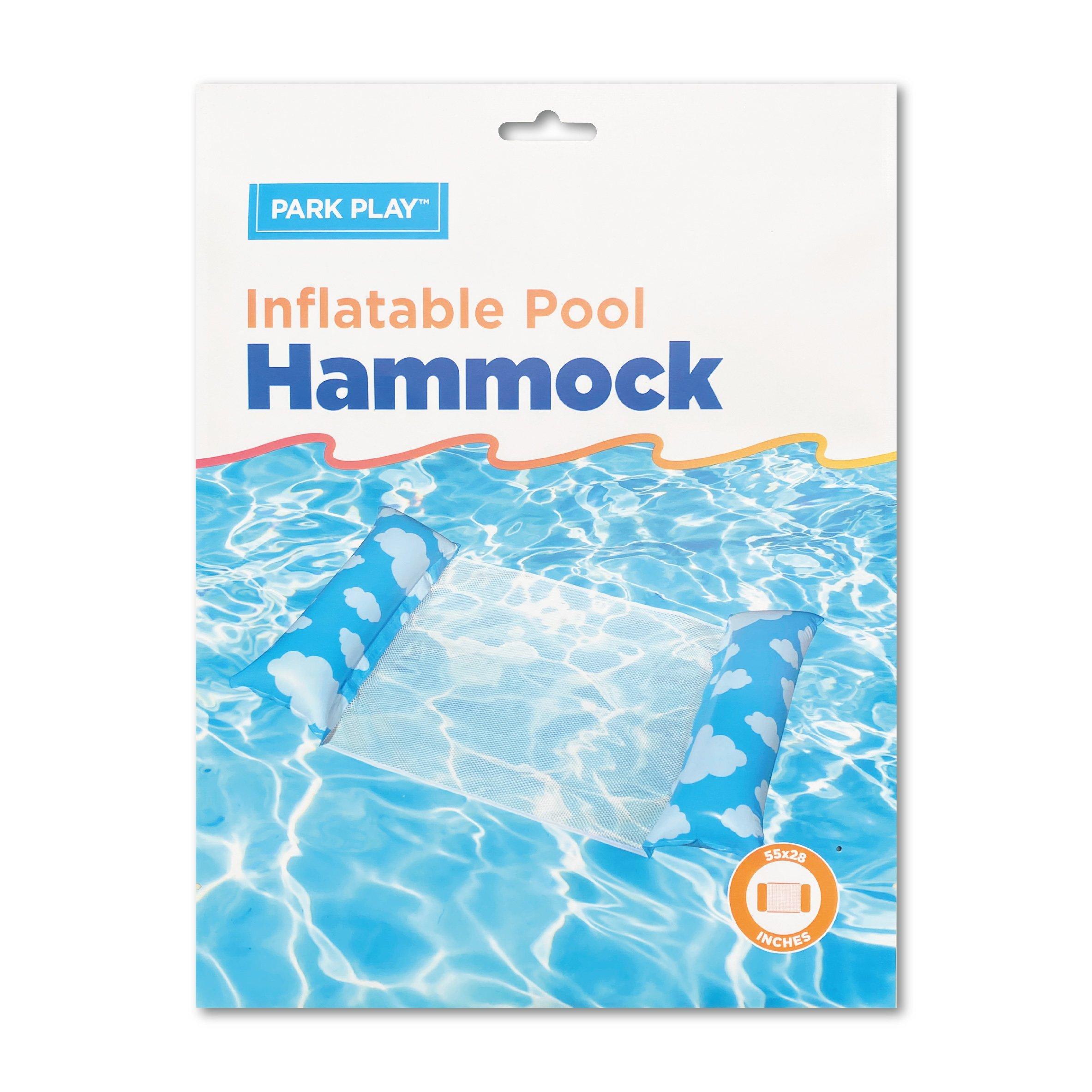 Park Play  Cloud Print Inflatable Pool Hammock