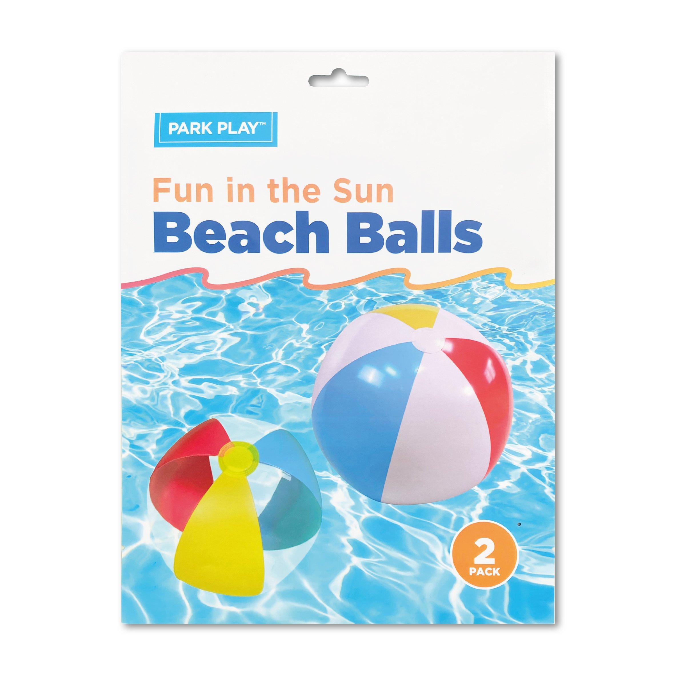 Park Play  Fun in the Sun Beach Balls 2-Pack