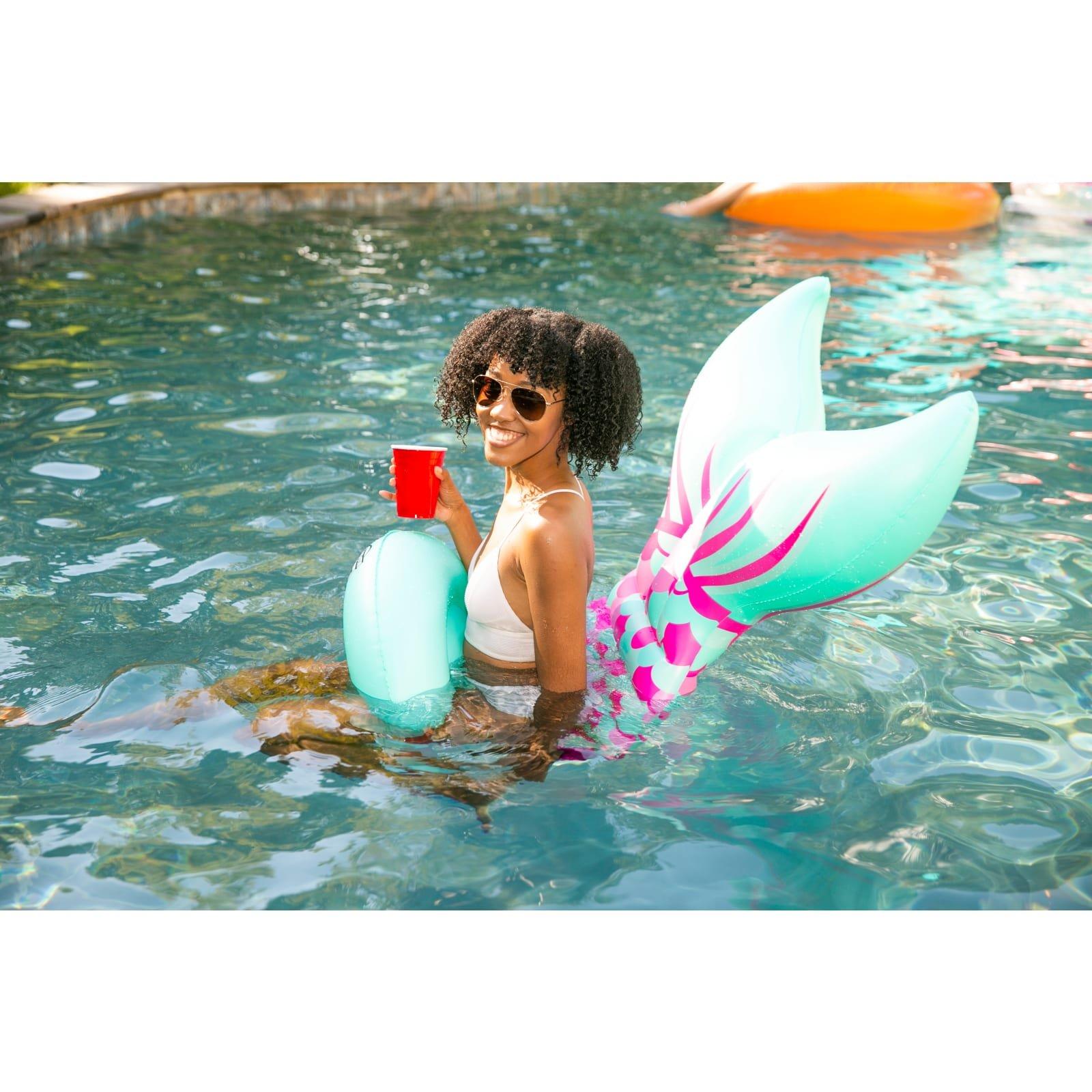 BigMouth  Mermaid Saddle Seat Pool Float