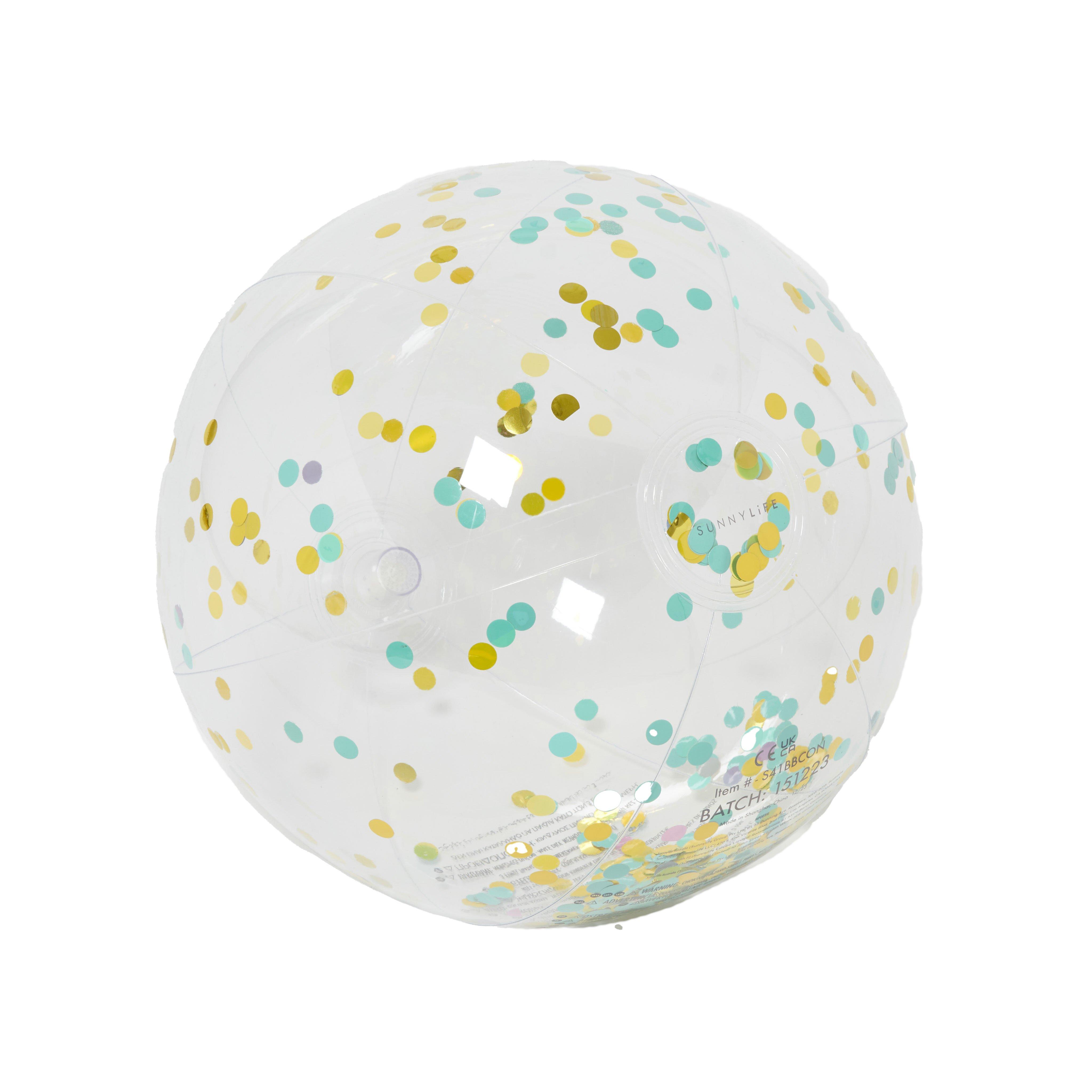 SUNNYLiFE  Inflatable Beach Ball Confetti Multi