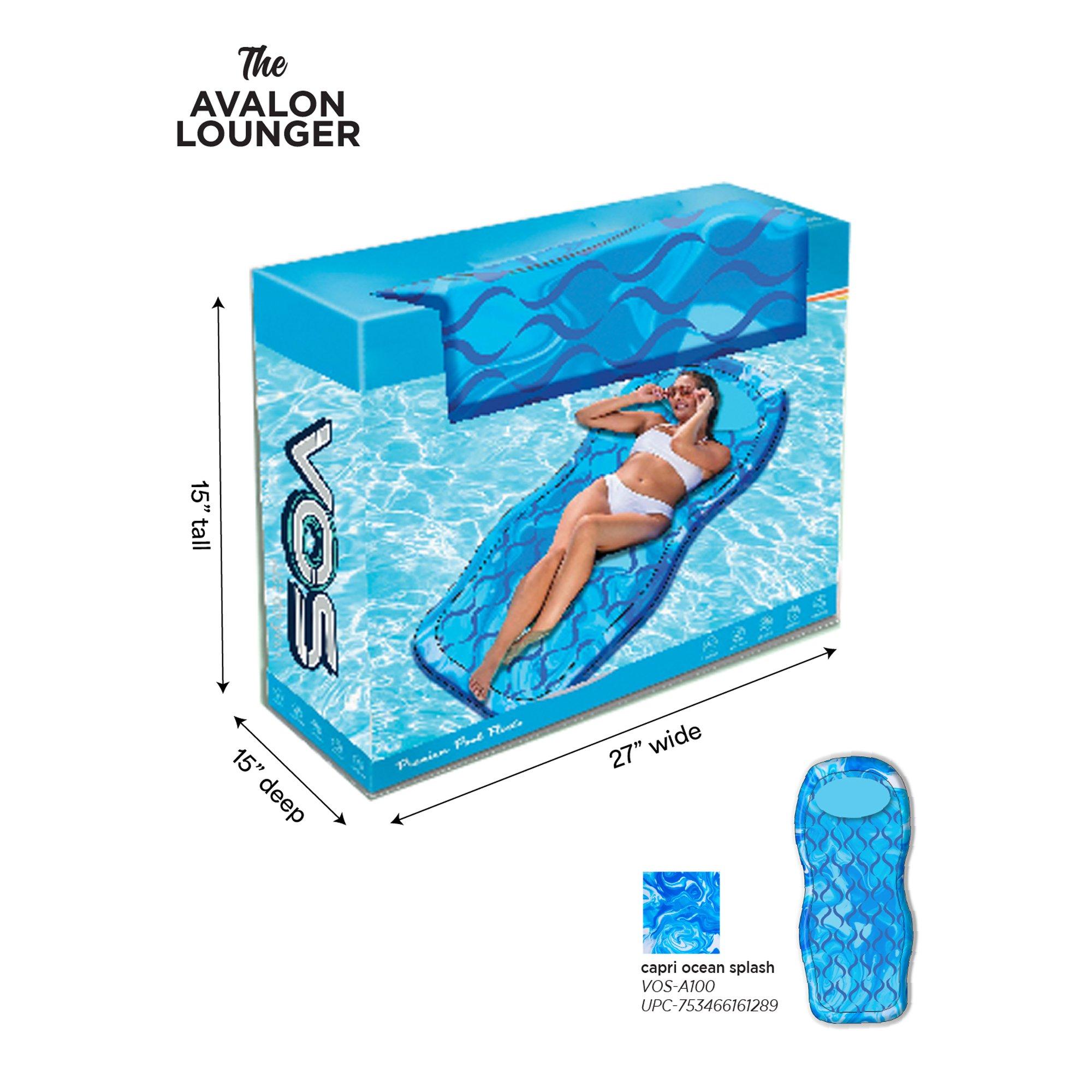 Avalon Lounger Capri Ocean Splash
