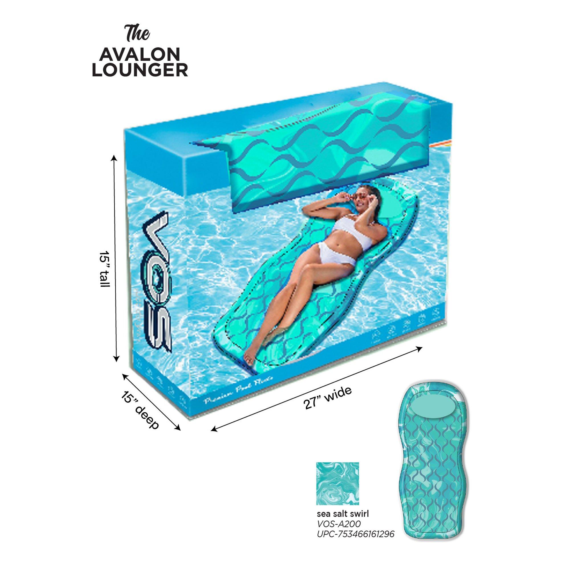 Avalon Lounger Sea Salt Swirl