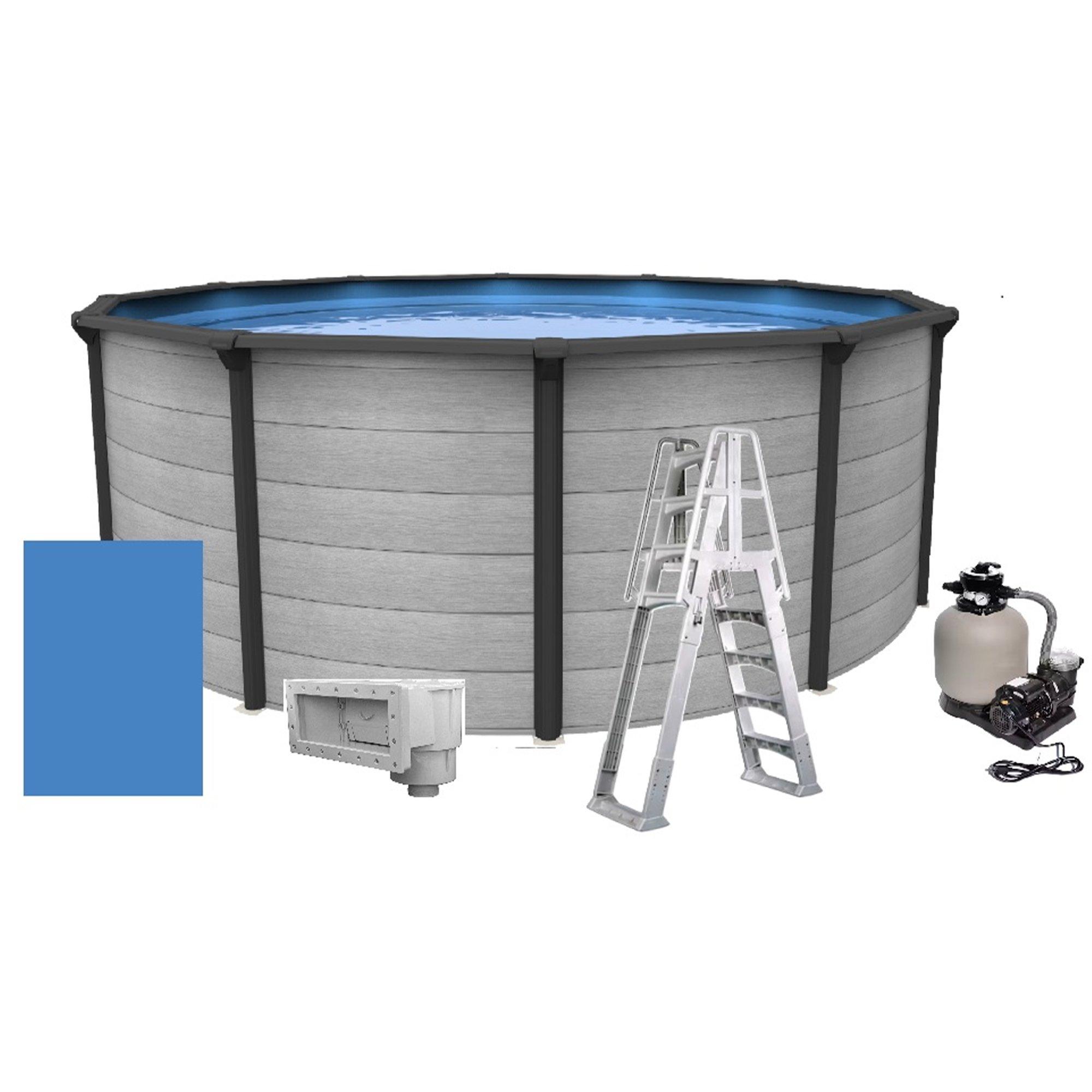 Oasis 24 x 52 Round Complete Above Ground Pool Package
