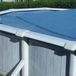 Leslie's  16 x 24 Oval Solar Swimming Pool Cover 8 Mil 3 Year Blue