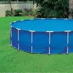 Leslie's  16 x 30 Rectangle Solar Swimming Pool Cover 12 Mil 5 Year Blue