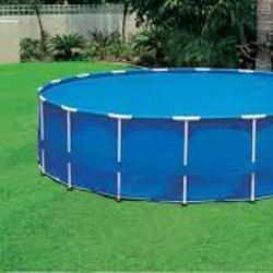 Leslie's 16' x 24' Oval Solar Swimming Pool Cover, 12 Mil, 5 Year, Blue
