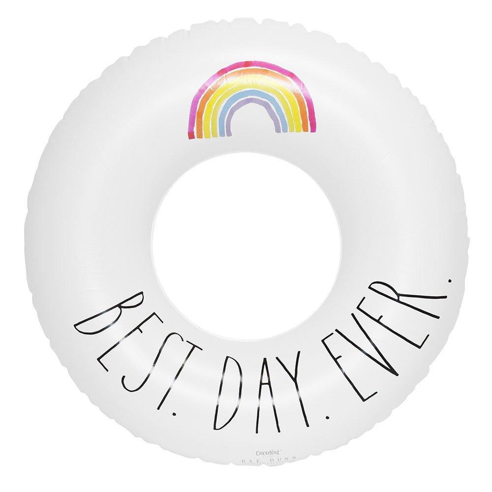 Rae Dunn  Junior 32 Swim Ring Pool Float  Best Day Ever