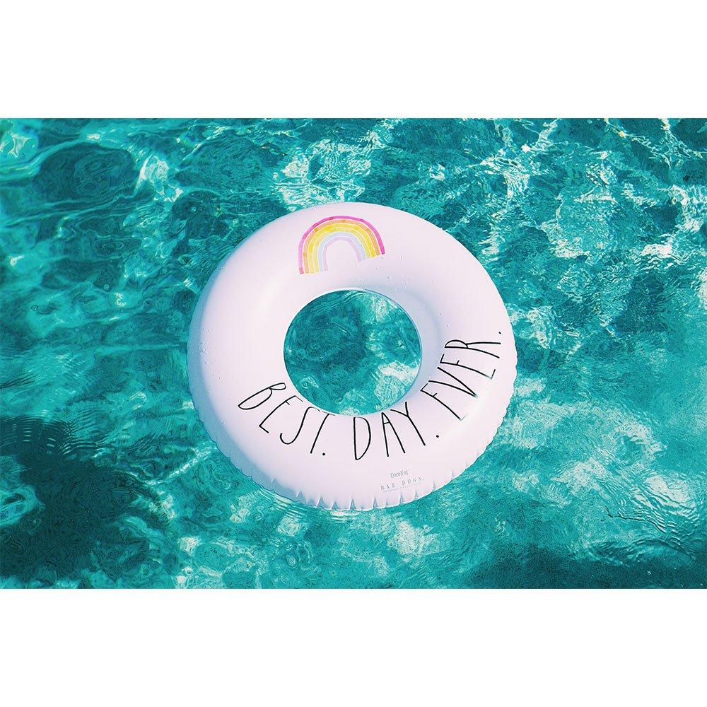 Rae Dunn  Junior 32 Swim Ring Pool Float  Best Day Ever