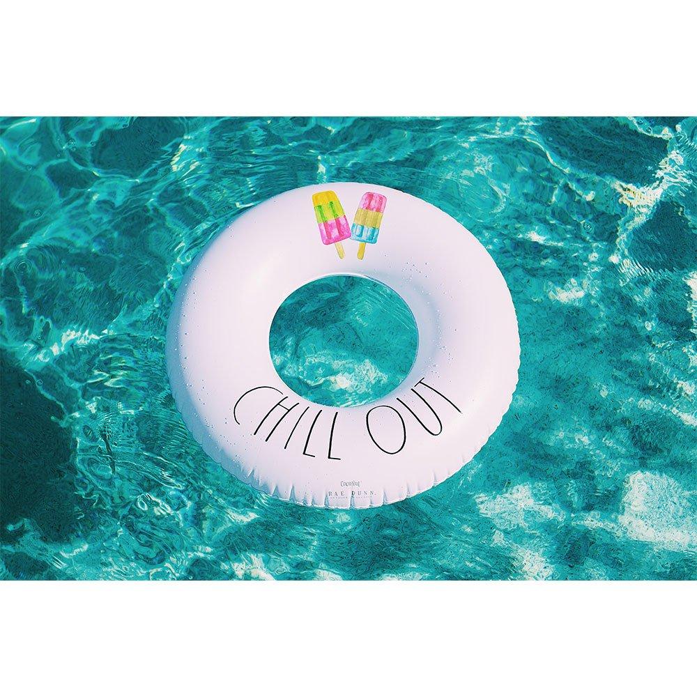 Rae Dunn  Junior 32 Swim Ring Pool Float  Chill Out