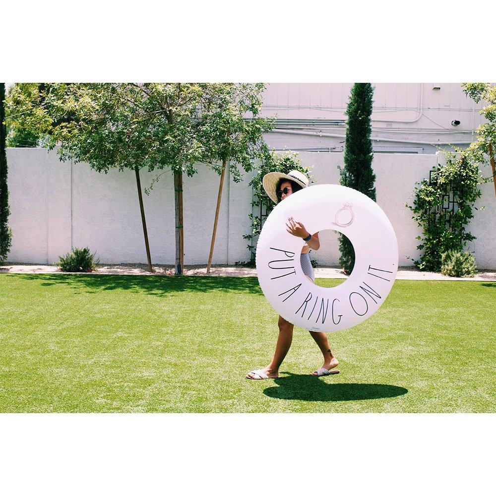 Adult 48" Swim Ring Pool Float - Put A Ring On It