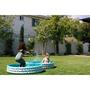 Indigo Polka Dot Inflatable Mini Pool - Relax