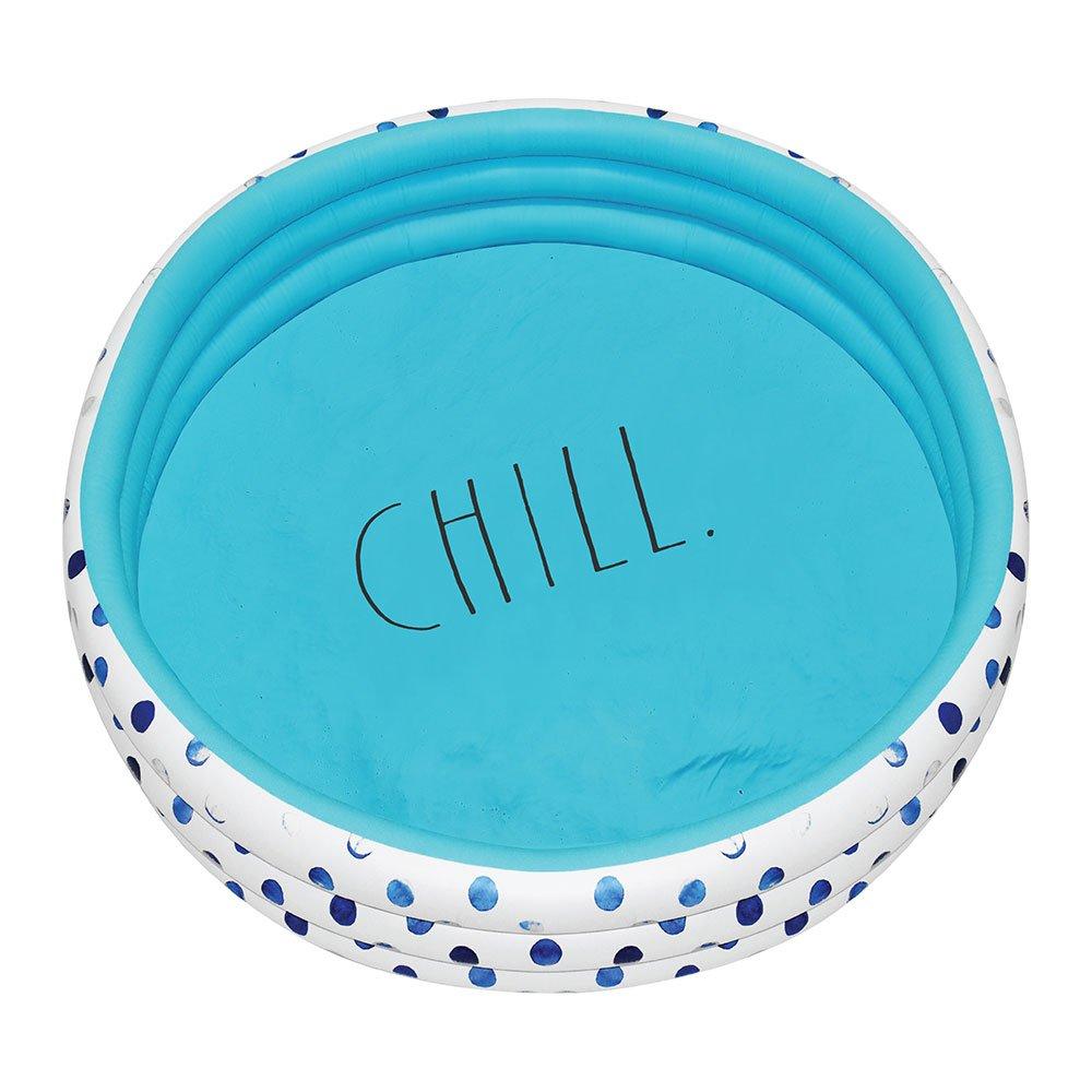 Indigo Polka Dot Inflatable Mini Pool - Chill
