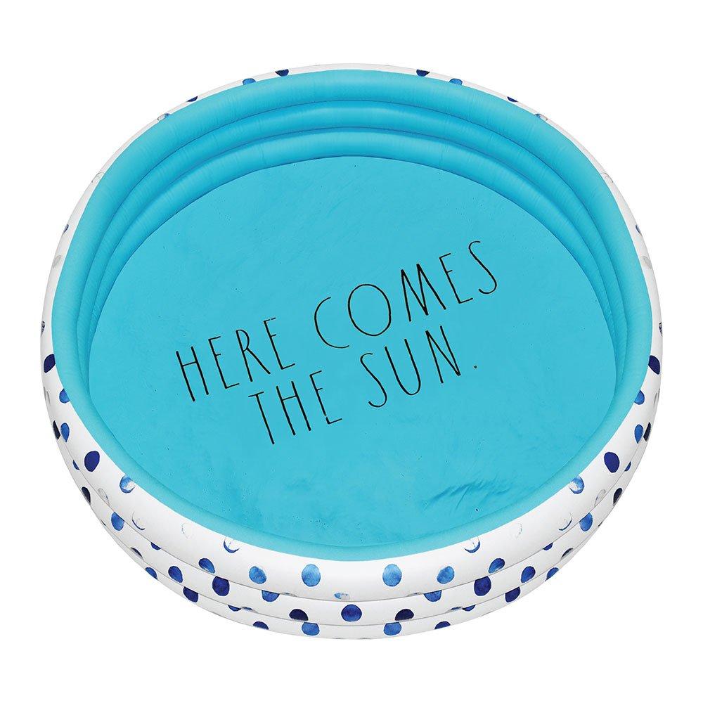 Indigo Polka Dot Inflatable Mini Pool - Here Comes The Sun