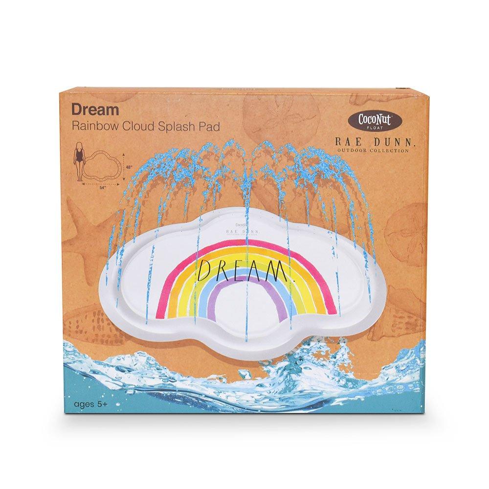 Rae Dunn  Rainbow Cloud Splash Pad  Dream