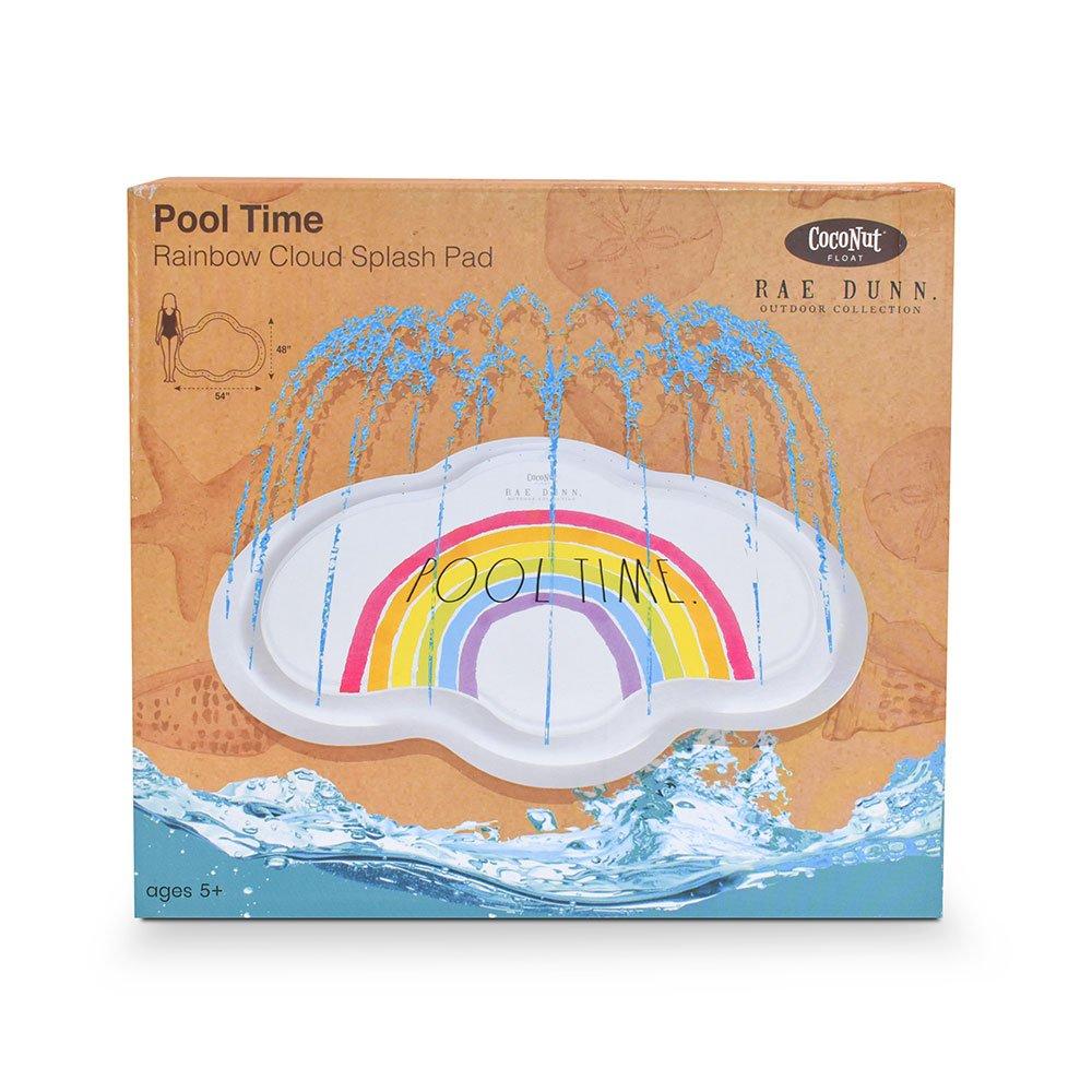 Rainbow Cloud Splash Pad - Pool Time