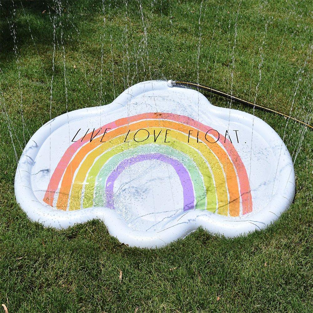 Rae Dunn  Rainbow Cloud Splash Pad  Live Love Float