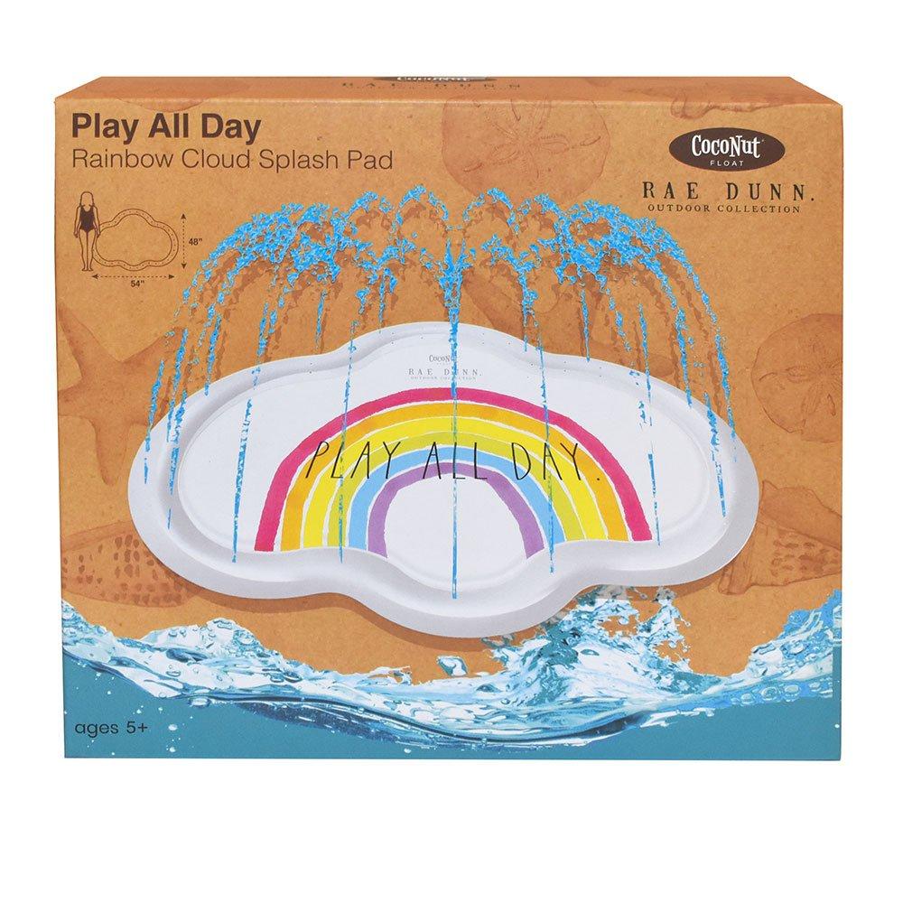 Rainbow Cloud Splash Pad - Play All Day