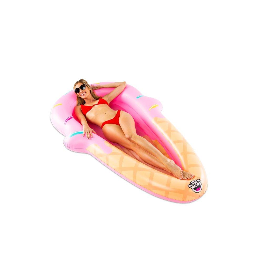 Big Mouth  Ice Cream Mesh Hammock Pool Float