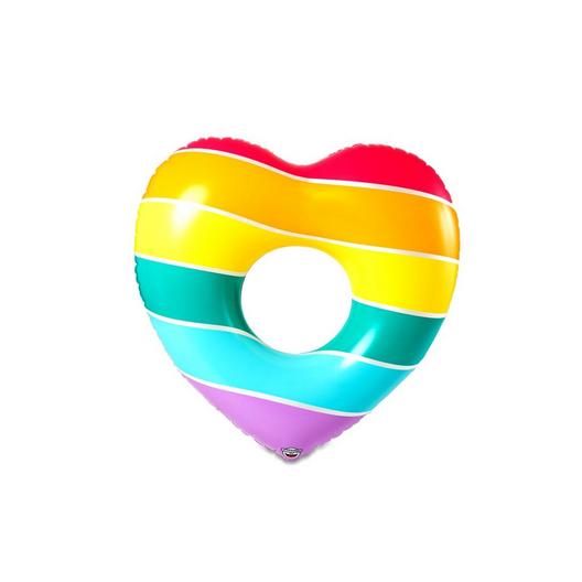 Big Mouth  Pride Rainbow Heart Pool Float