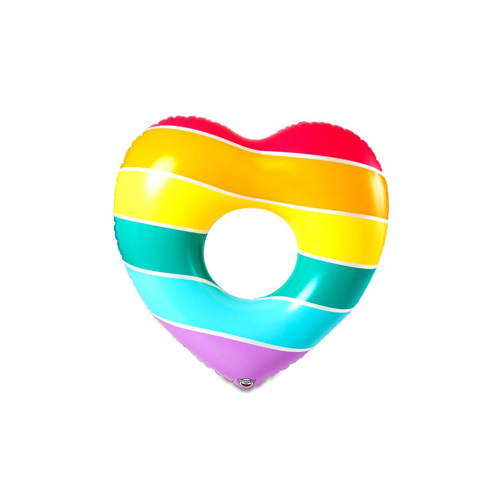 BigMouth  Pride Rainbow Heart Pool Float