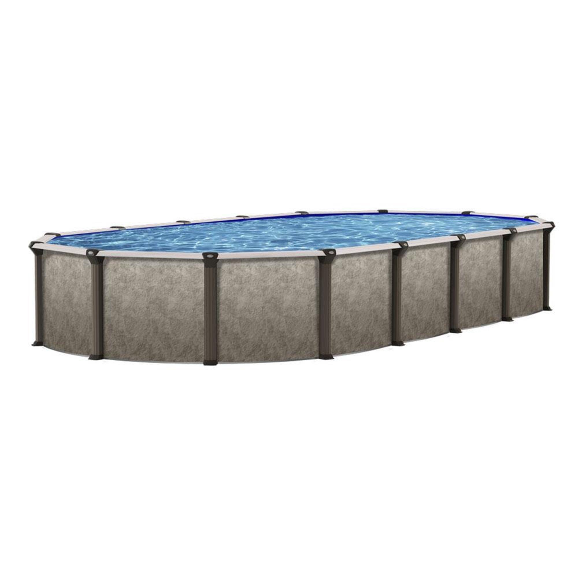 Epic 12'x18' x 52" Oval Base Above Ground Pool Package