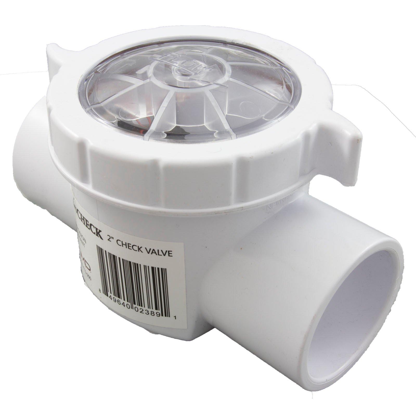 Corrosion Resistant Service Check Valve 2in White