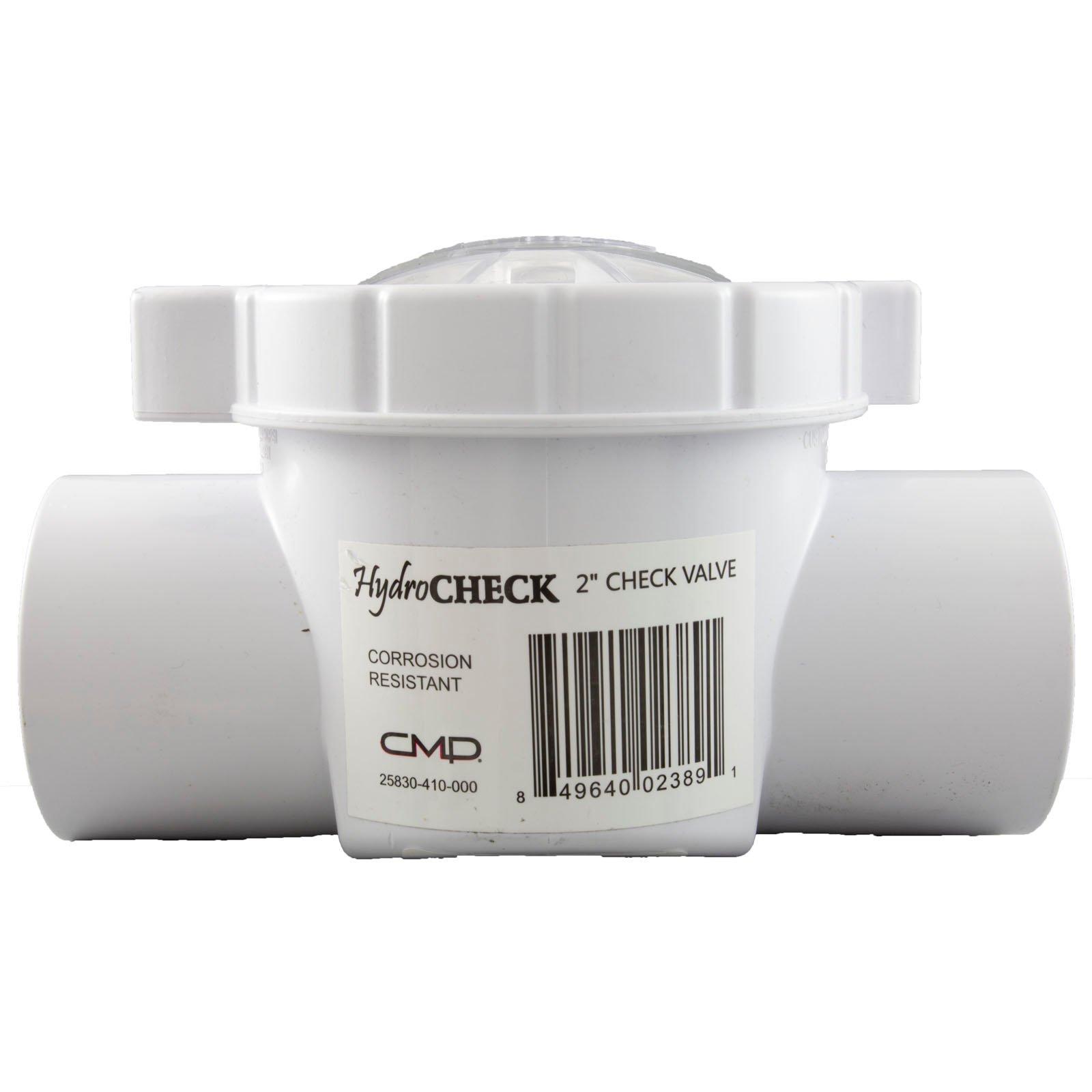 Corrosion Resistant Service Check Valve 2in White