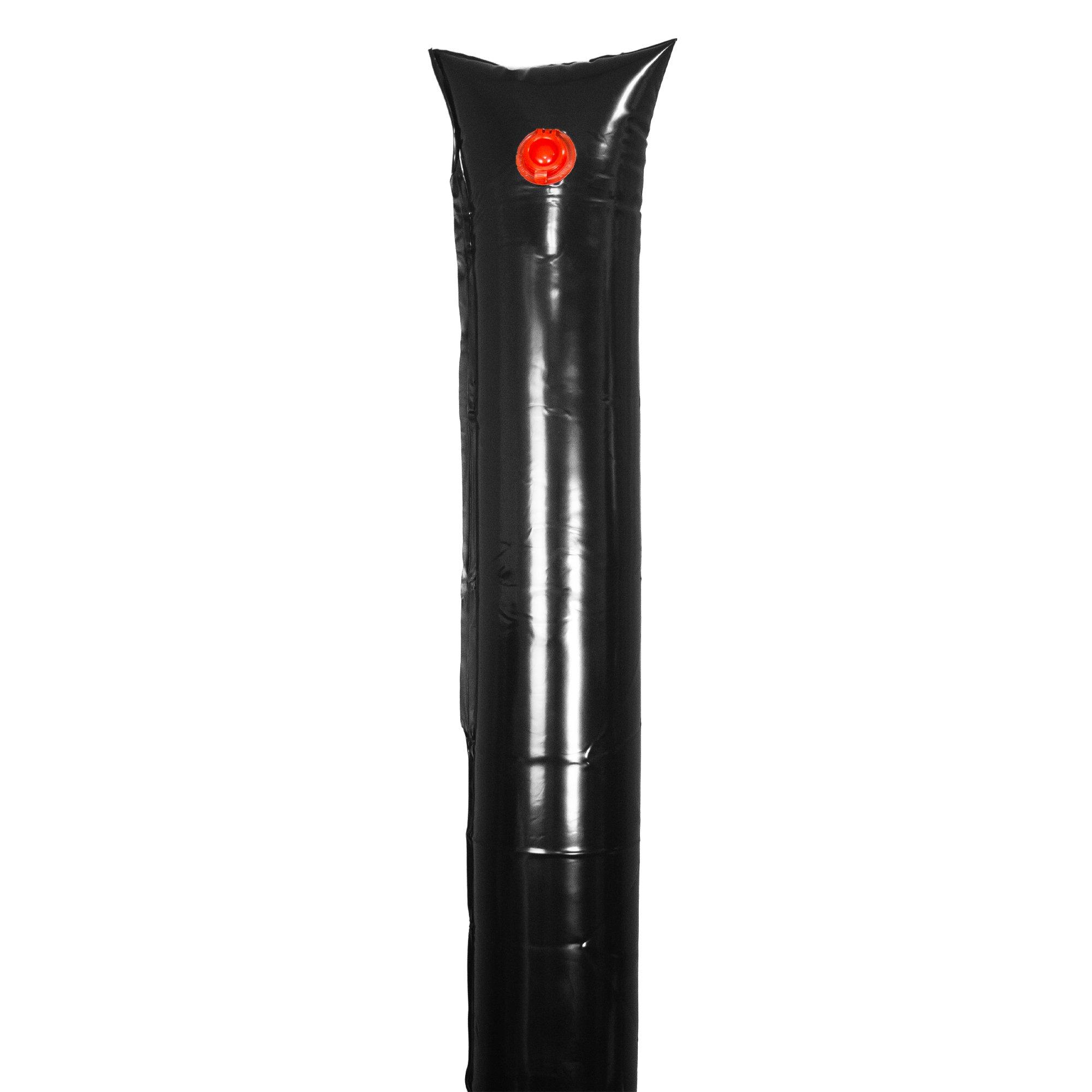 1' x 8' Single Water Tube Black