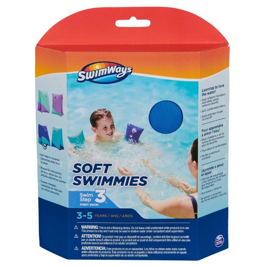 SwimWays  Soft Swimmies  Blue Shark Arm Float