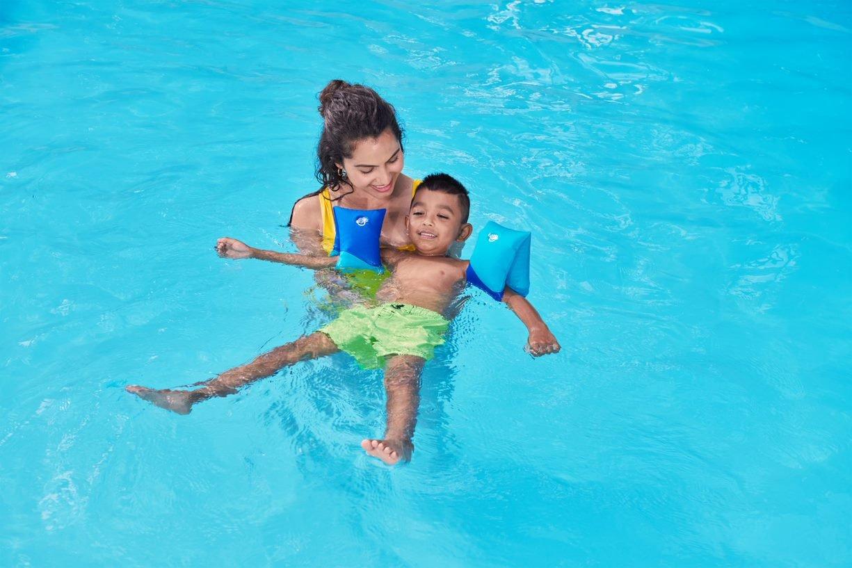 SwimWays  Soft Swimmies  Blue Shark Arm Float