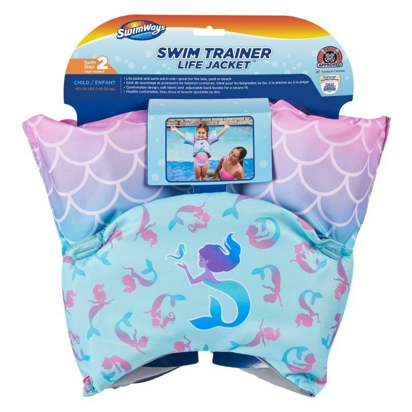 Swimways Swim Trainer Life Jacket - Mermaid