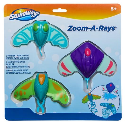 SwimWays  Zoom-A-Rays Pool Water Toys  3PK