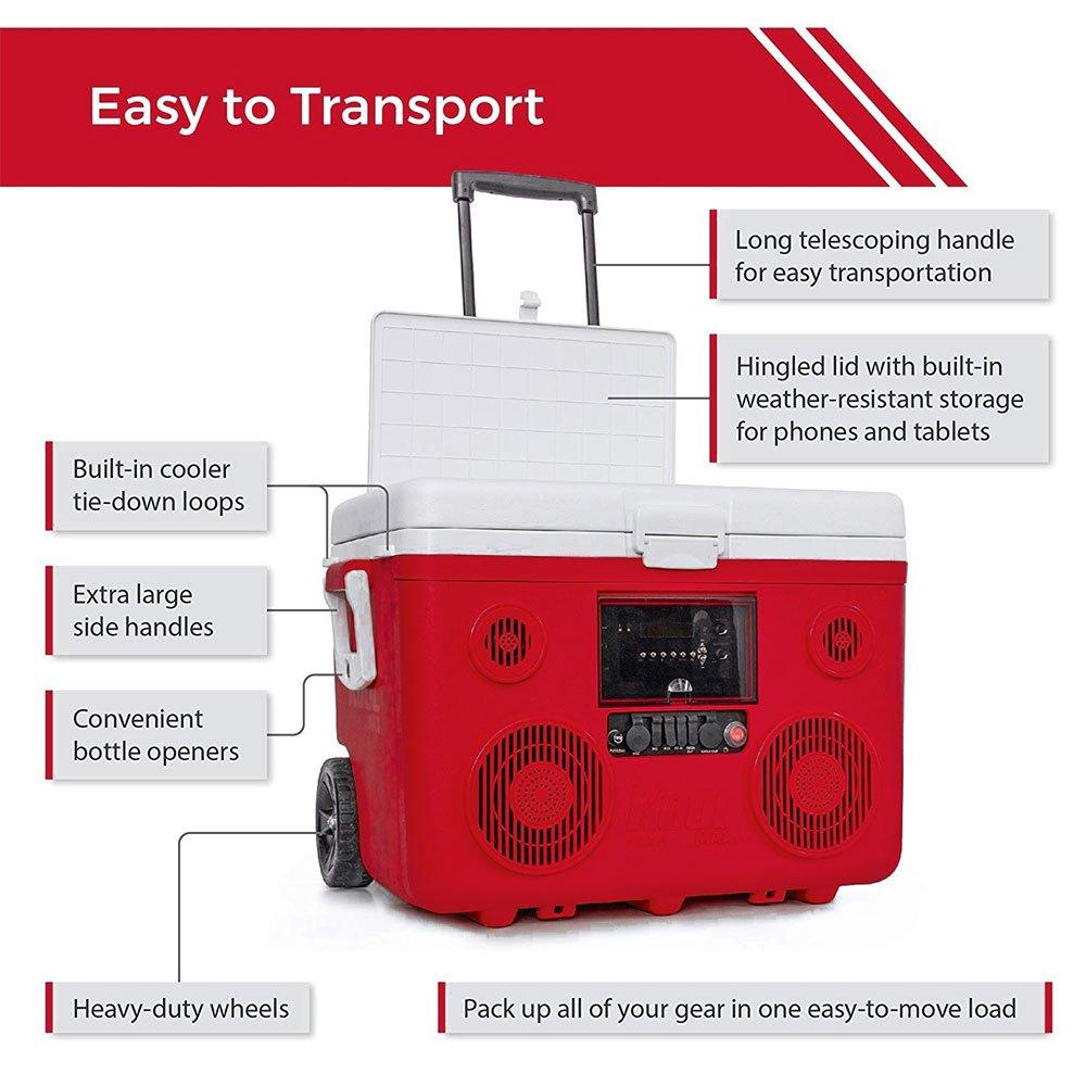 40-QT  COOLER AUDIO SYSTEM