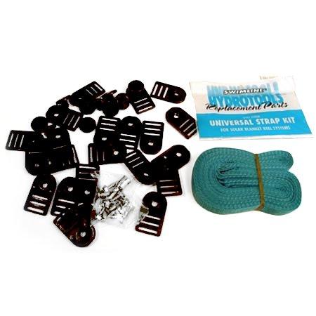 24pcs set Pool Reel Straps Solar Cover Strapping Kit Swimming Pool