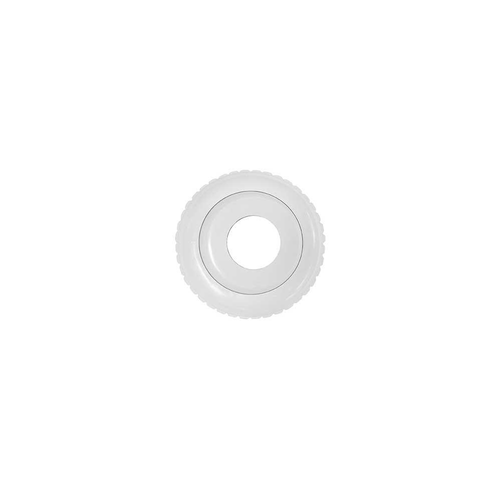 Inlet Return Wall Fitting with Eyeball, 3/4 in. Opening, White