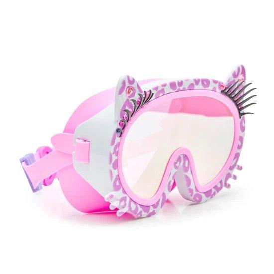 Copy Cat Pink Meow Youth Swim Mask