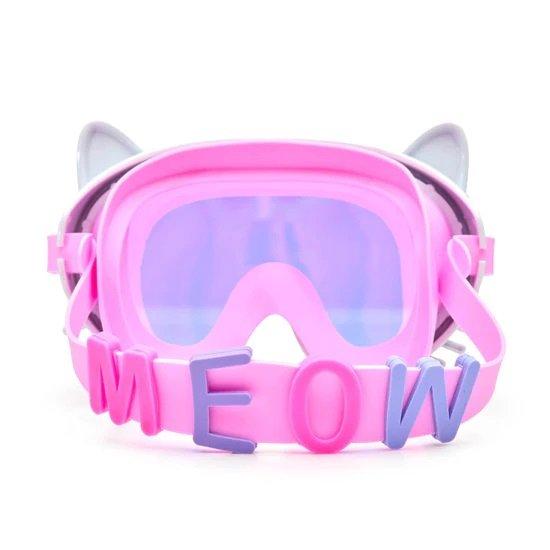 Copy Cat Pink Meow Youth Swim Mask