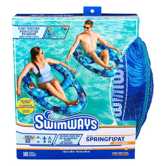 SwimWays  Elite Spring Float Recliner