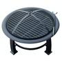 30" Wood Burning Fire Pit with Grate