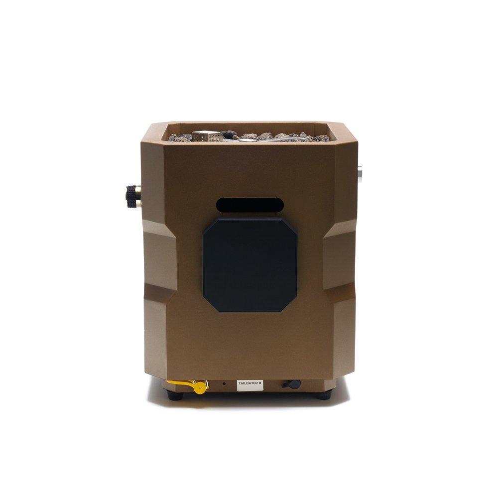 Ukiah  Tailgater II Premium Portable Audio Gas Fire Pit with Beat to Music Technology Bronze