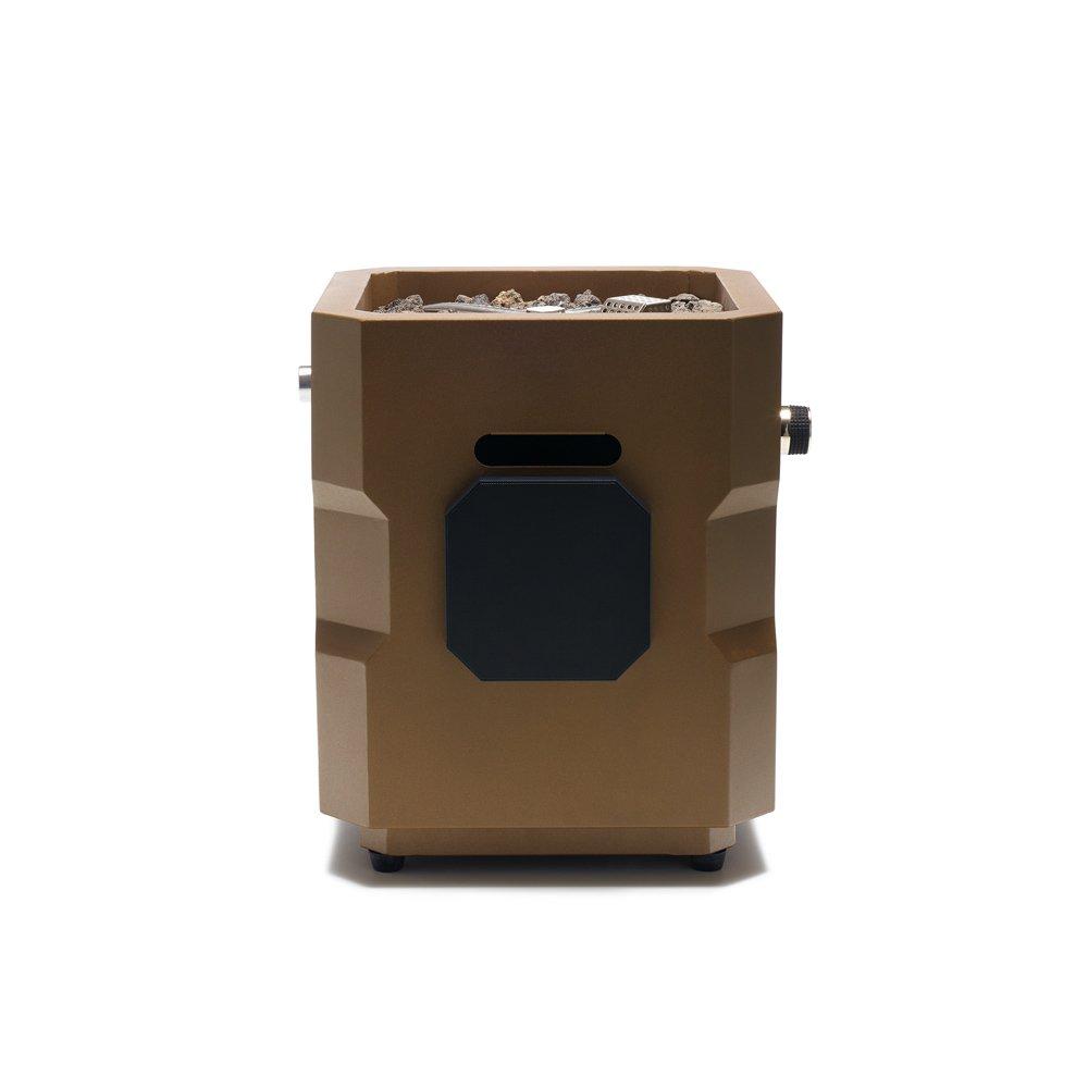 Ukiah  Tailgater II Premium Portable Audio Gas Fire Pit with Beat to Music Technology Bronze