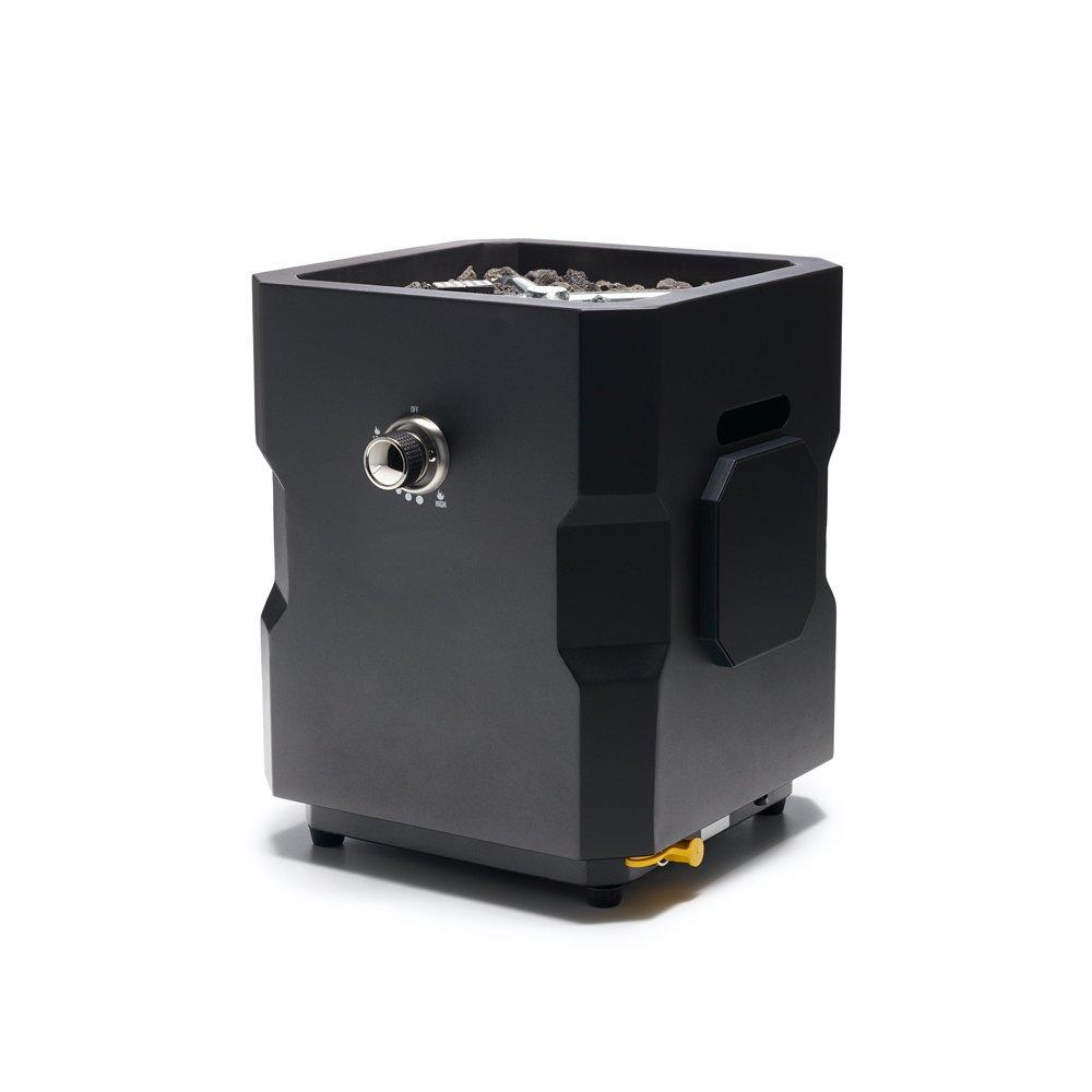 Tailgater II Premium Portable Audio Gas Fire Pit with Beat to Music Technology, Black