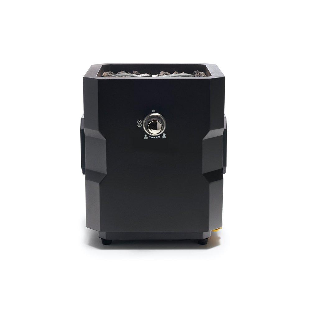 Ukiah  Tailgater II Premium Portable Audio Gas Fire Pit with Beat to Music Technology Black