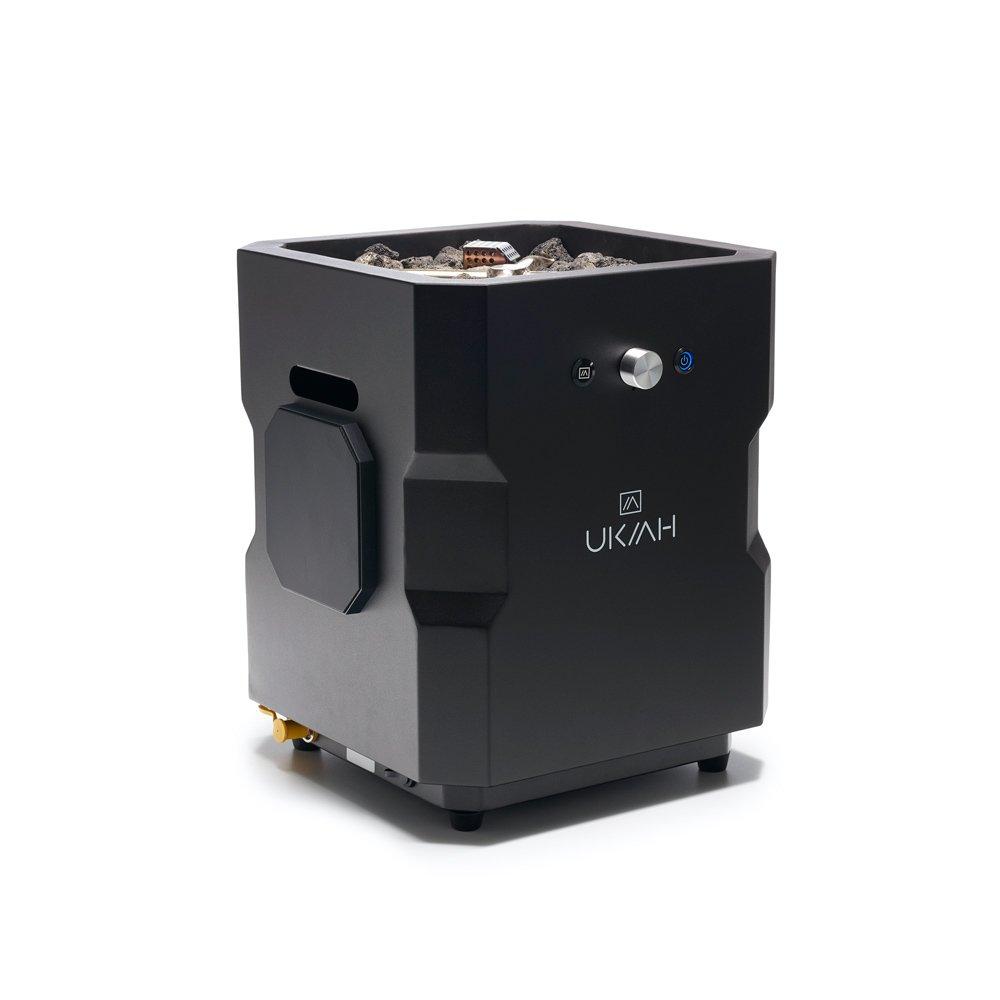 Ukiah  Tailgater Portable Gas Fire Pit with 2.0 Sound System