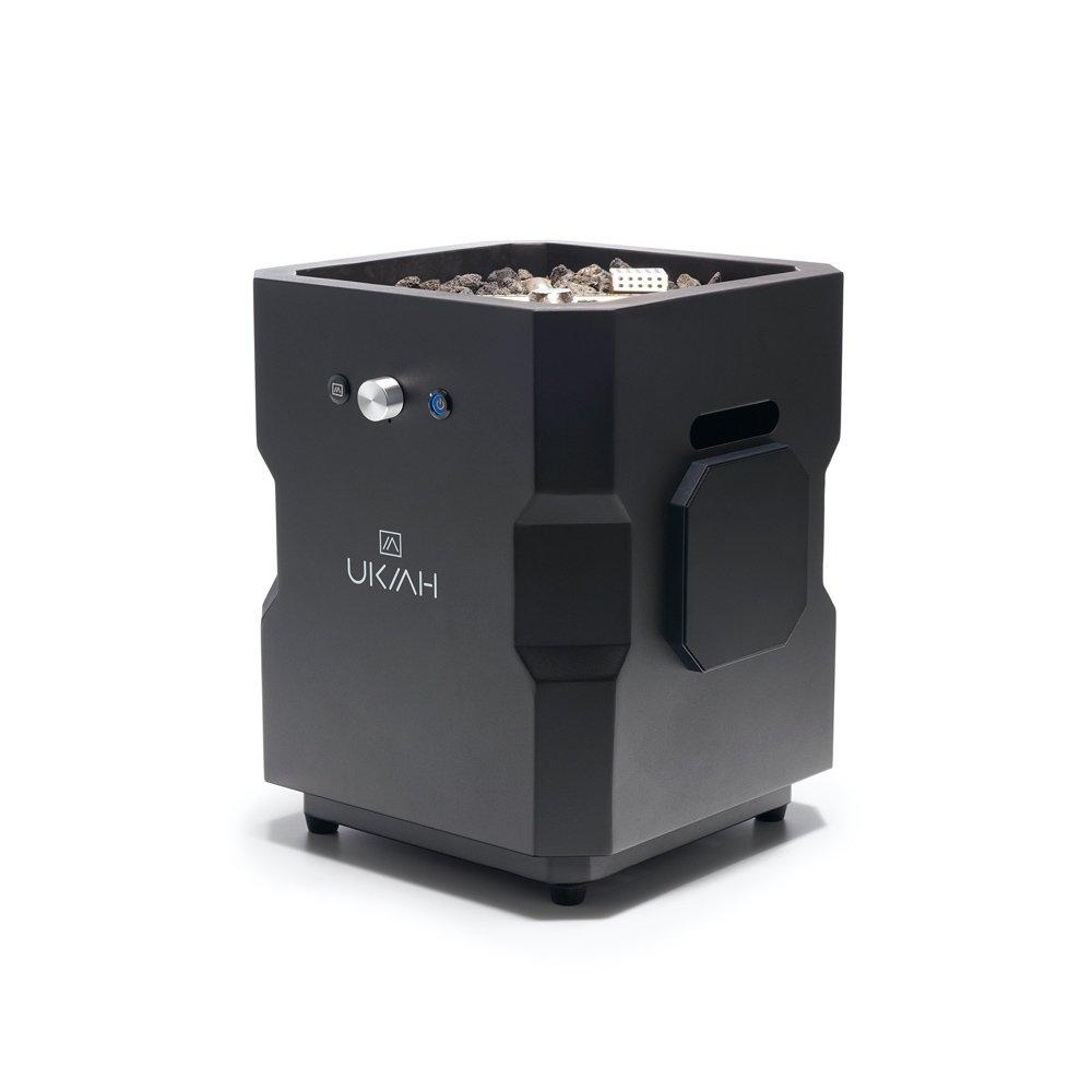 Ukiah  Tailgater Portable Gas Fire Pit with 2.0 Sound System