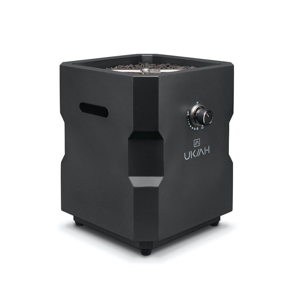 Ukiah  Tailgater X Portable Propane Fire Pit Black