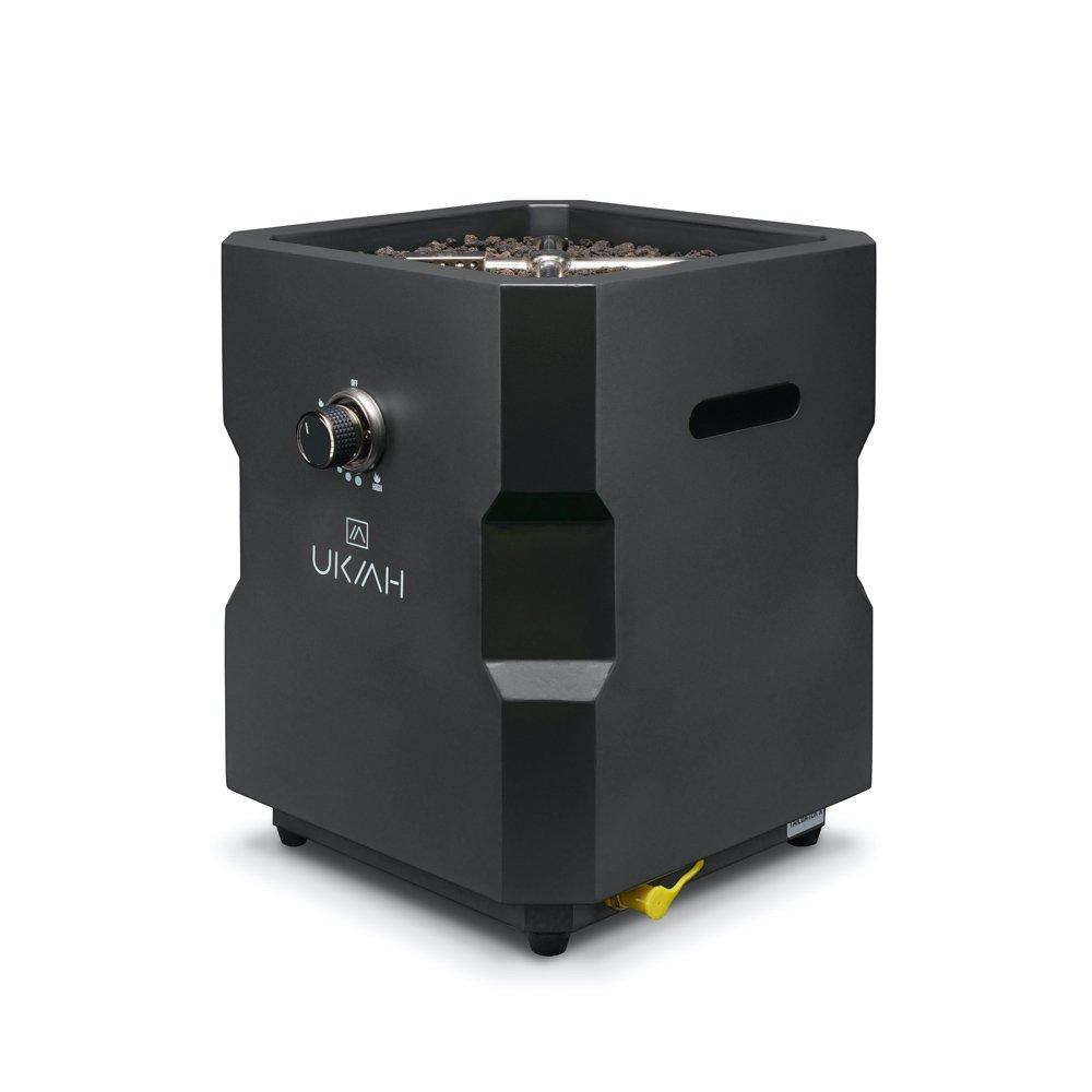 Ukiah  Tailgater X Portable Propane Fire Pit Black