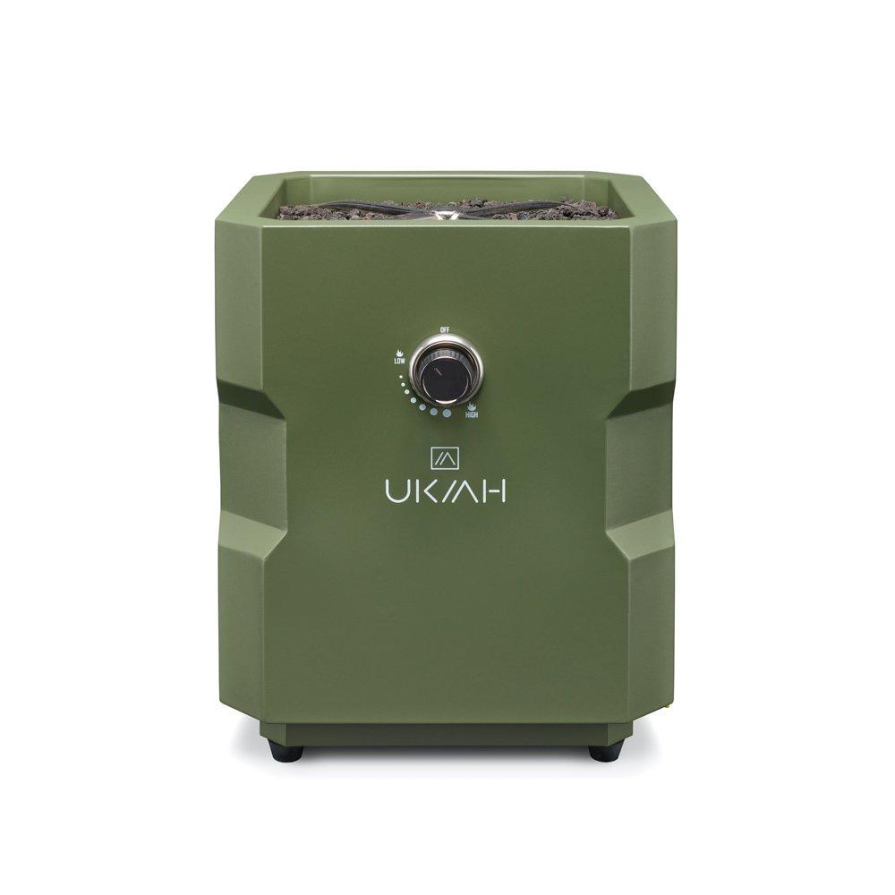 Ukiah  Tailgater X Portable Propane Fire Pit Green