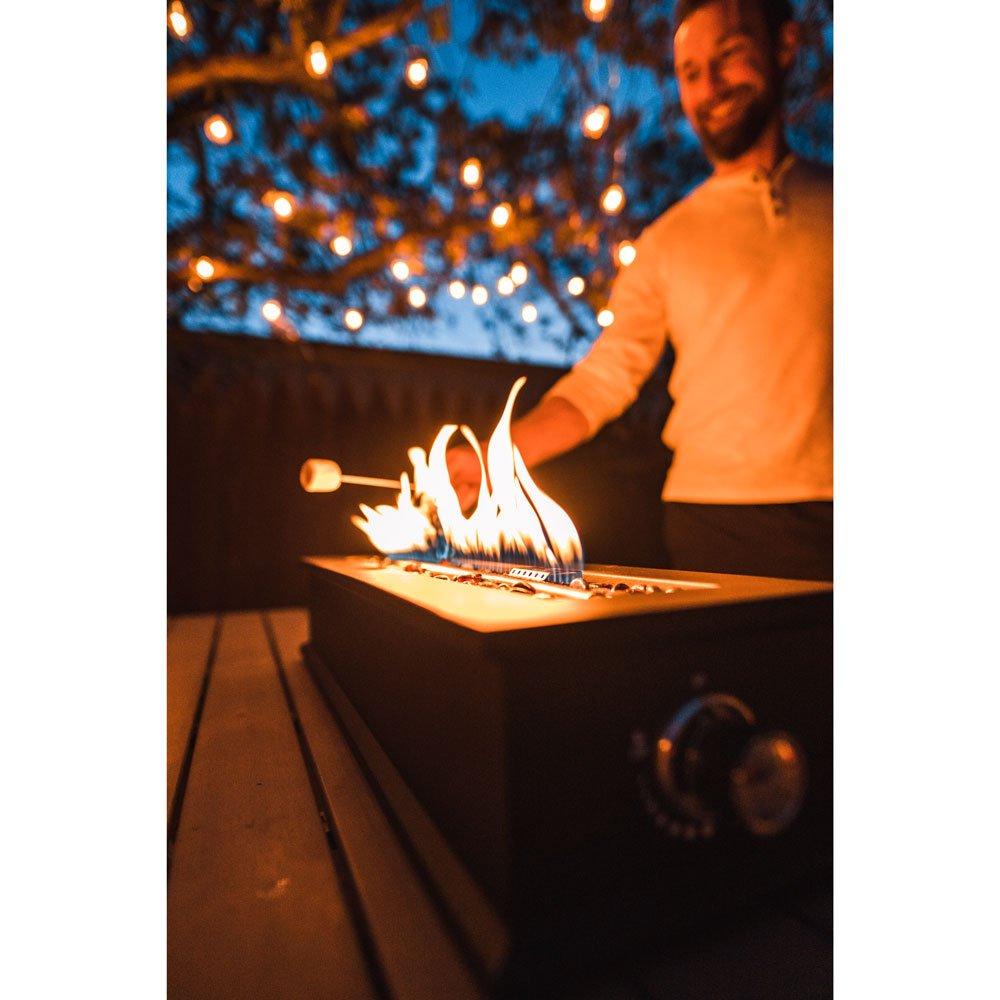 Ukiah Loom X Tabletop Gas Fire Pit In The Swim